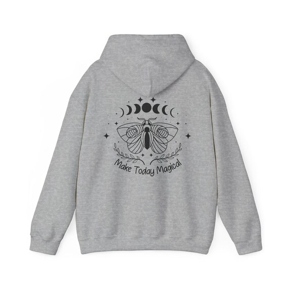 Celestial Gildan hoodie, mystical sweatshirt, Magical gift for her/him, Hooded Sweatshirt, Celestial gift, Enchanted , birthday gift