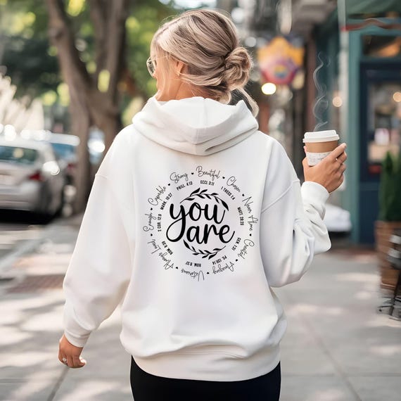 You Are Loved Motivational, Gildan Hoodie | Inspirational Gift, Cozy Pullover, awareness, Self-Care Apparel, Gift for her/him Birthday gift