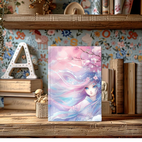 Whimsical Dreams hardcover Journal,  Journal for Creativity, Perfect Gift for aspiring writers