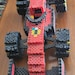 Perler Bead Handmade 3D Formula/indy Type Racecar, Sai and 2D Figurine ...