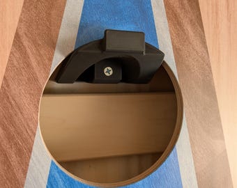 Cornhole Board Wall Mount Hangers (set of 2) with Bean Bag Storage ***Fits boards with leg cross braces***