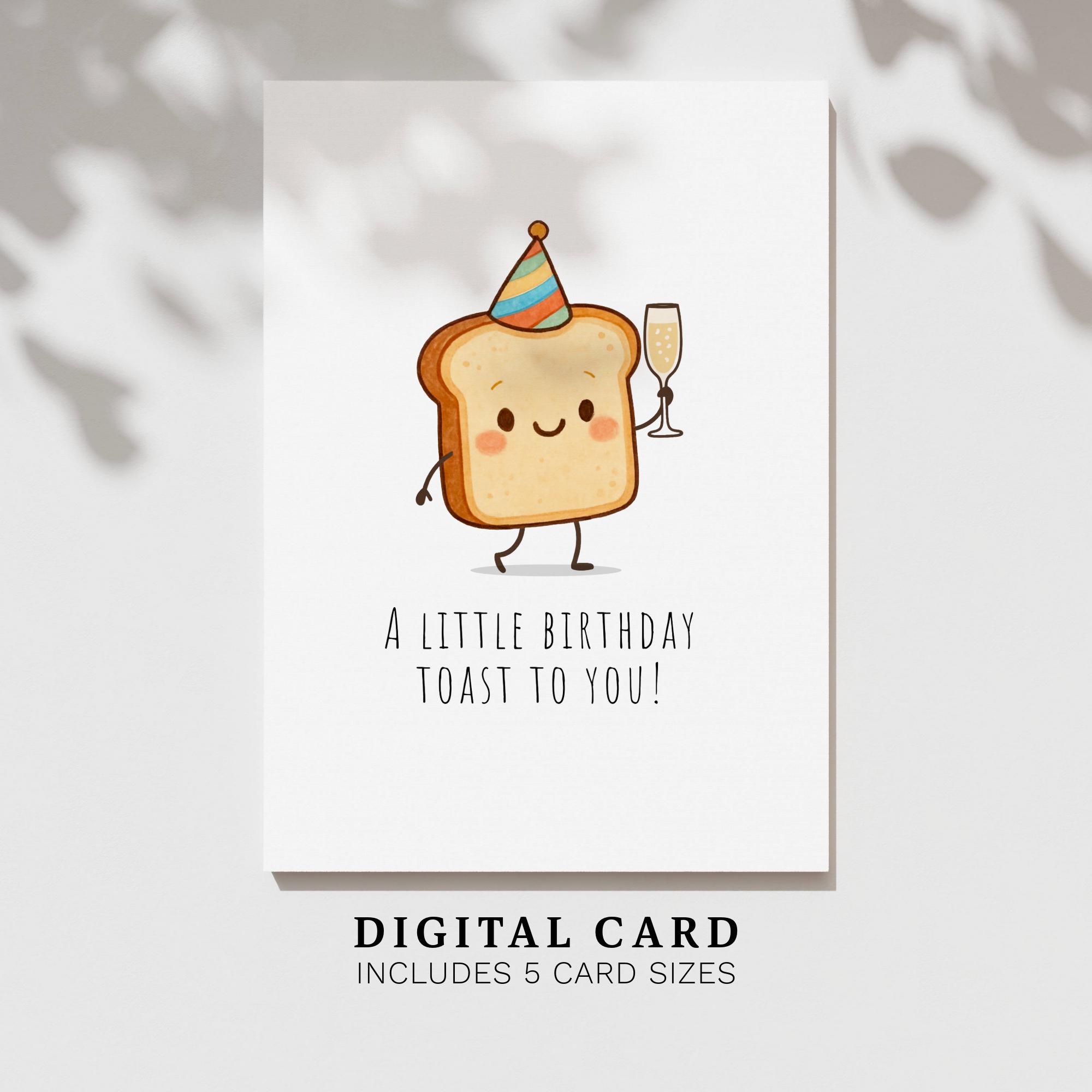 Biglietto di compleanno per nipote – A Little Birthday Toast