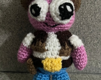 Smiling Critters Plushie - Cowboy Pim - Crochet Amigurumi