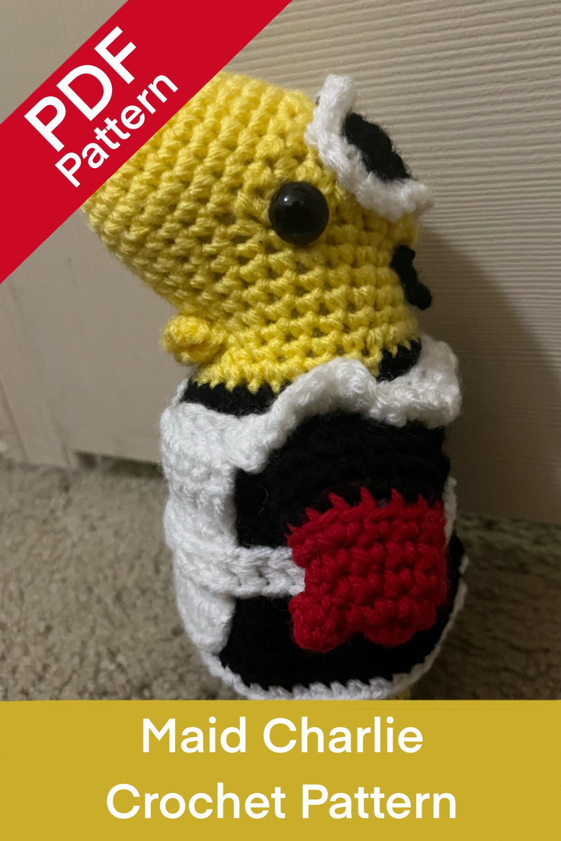 Maid Charlie Crochet Pattern - Etsy