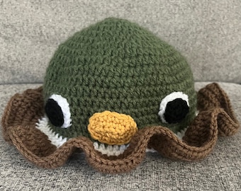 Sombrero de pescador de pato - Crochet