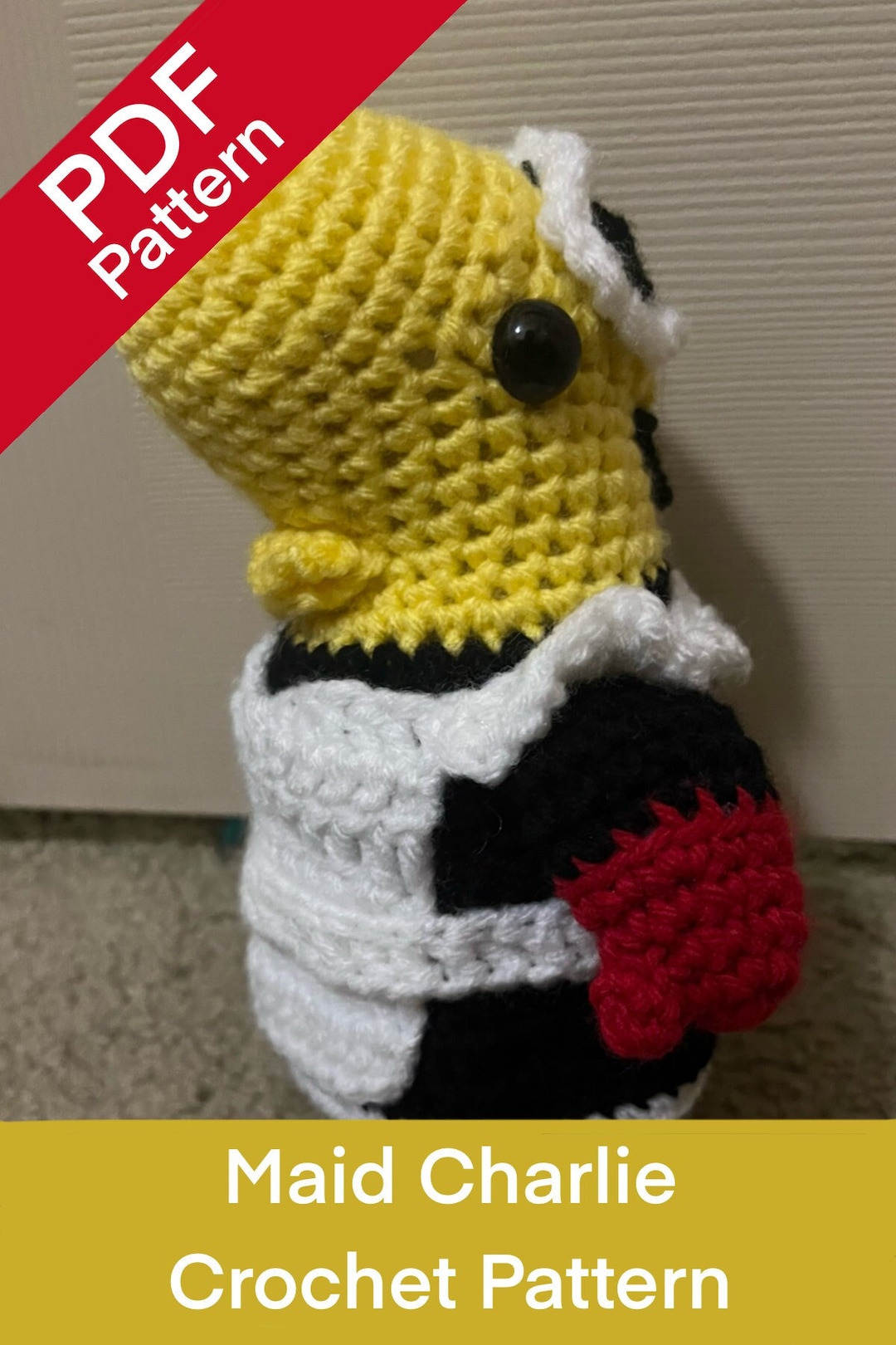 Maid Charlie Crochet Pattern - Etsy