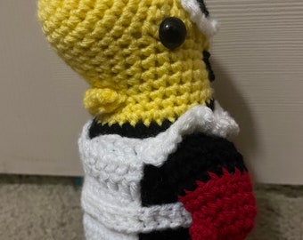 Smiling Critters Plushie - Maid Charlie - Crochet Amigurumi