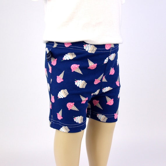 navy blue baby shorts
