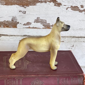 Vintage Dog Figurine - Japan Great Dane Ceramic