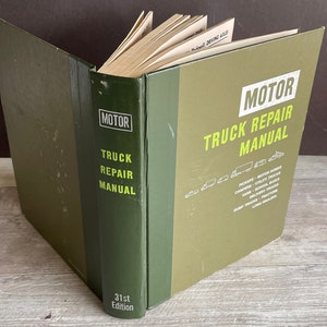 MoToR&#39;s Truck Repair Manual 1978s