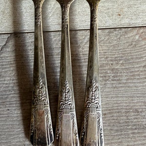 Vintage Debonair Silver Forks Silverware Flatware 1938 replacement pieces