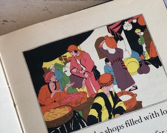 Antique Children's Book Porchoir "Stories of Long Ago" H D Gieson 1929 Picture Bible 2nd Reader
