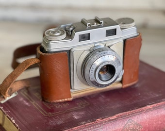 Agfa Sillette Record 高級フィルムカメラ ケース付き Agfa Silette 35mm Camera with Pronto Shutter and Agnar 45mm