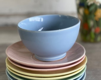 Vintage TST Luray Pastels 36s Bowls - RARE - Choice of Colors - Blue Green Yellow