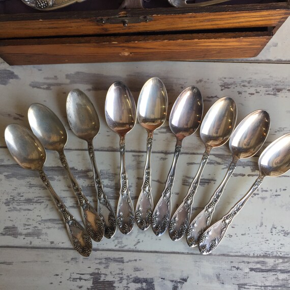 Antique Wm A Rogers 1910 LA CONCORDE Iced TeaspoonMuddler Spoon 8