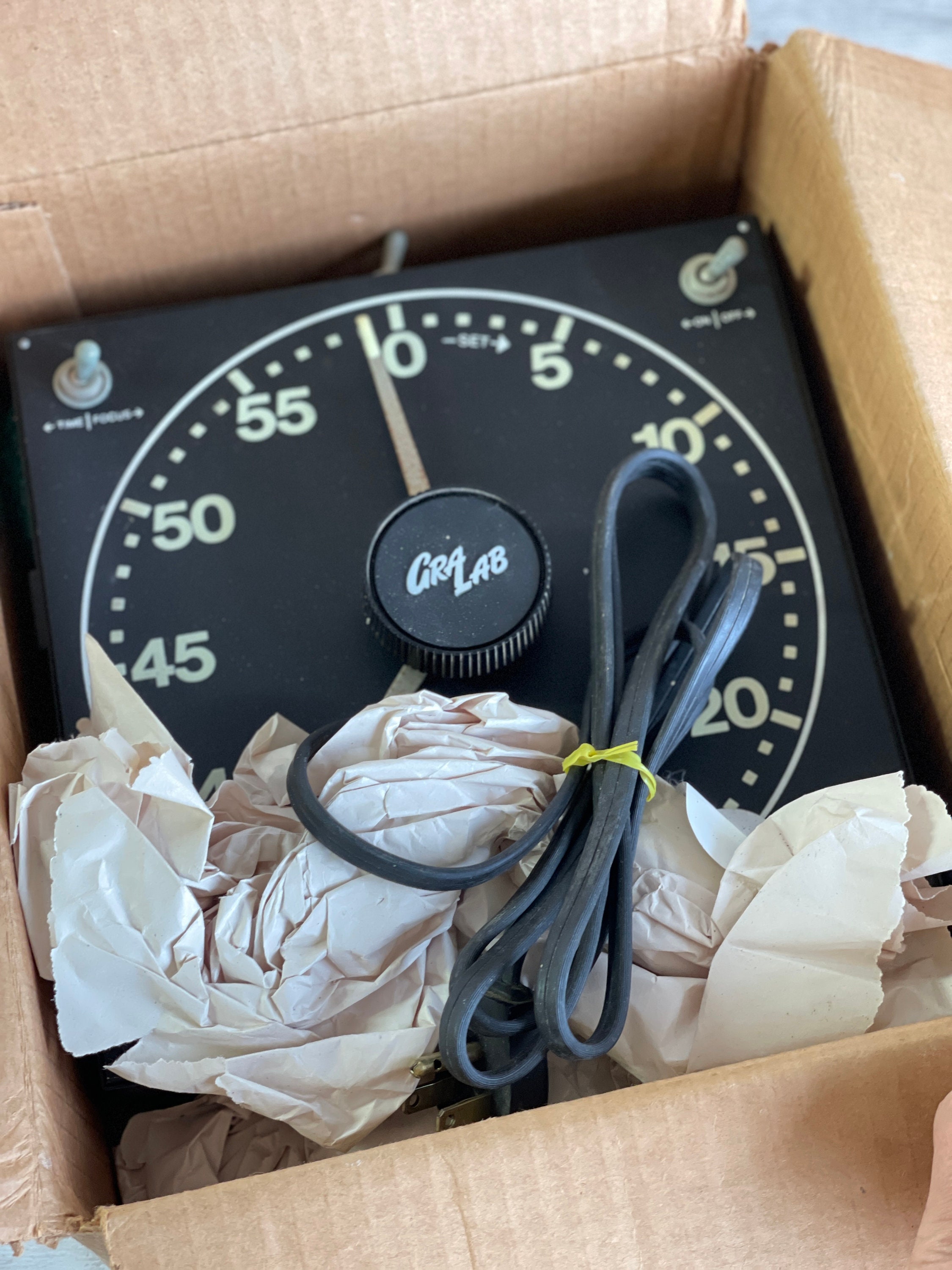 GraLab 暗室タイマー 時計 写真 現像室