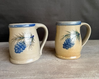 Rowe Pottery Works 25 Year Anniversary Coffee Mug Leaf - Etsy