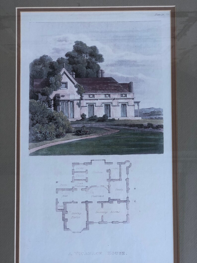 Vintage Framed Print Robert Grace Hollister CA J B Etsy