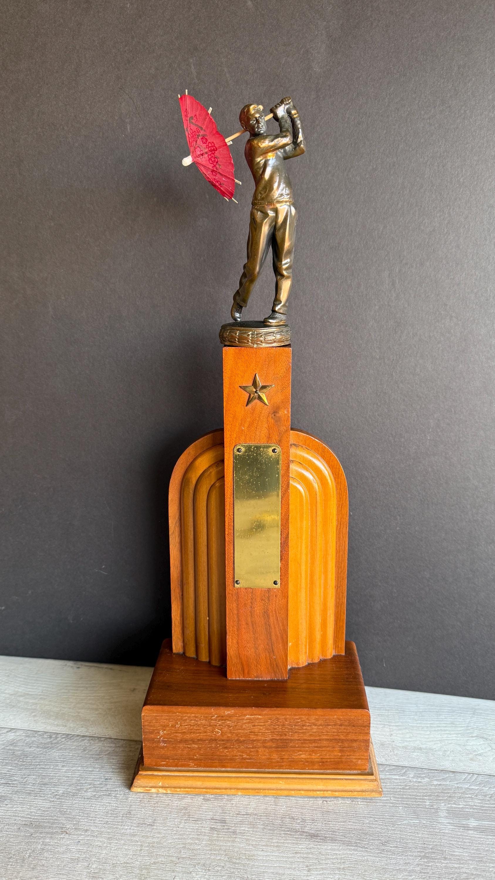 希少！ 40's アメリカアンティーク 1945年トロフィー USA