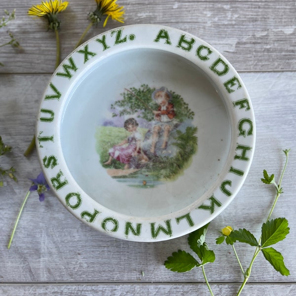Antique Baby Dish Etsy
