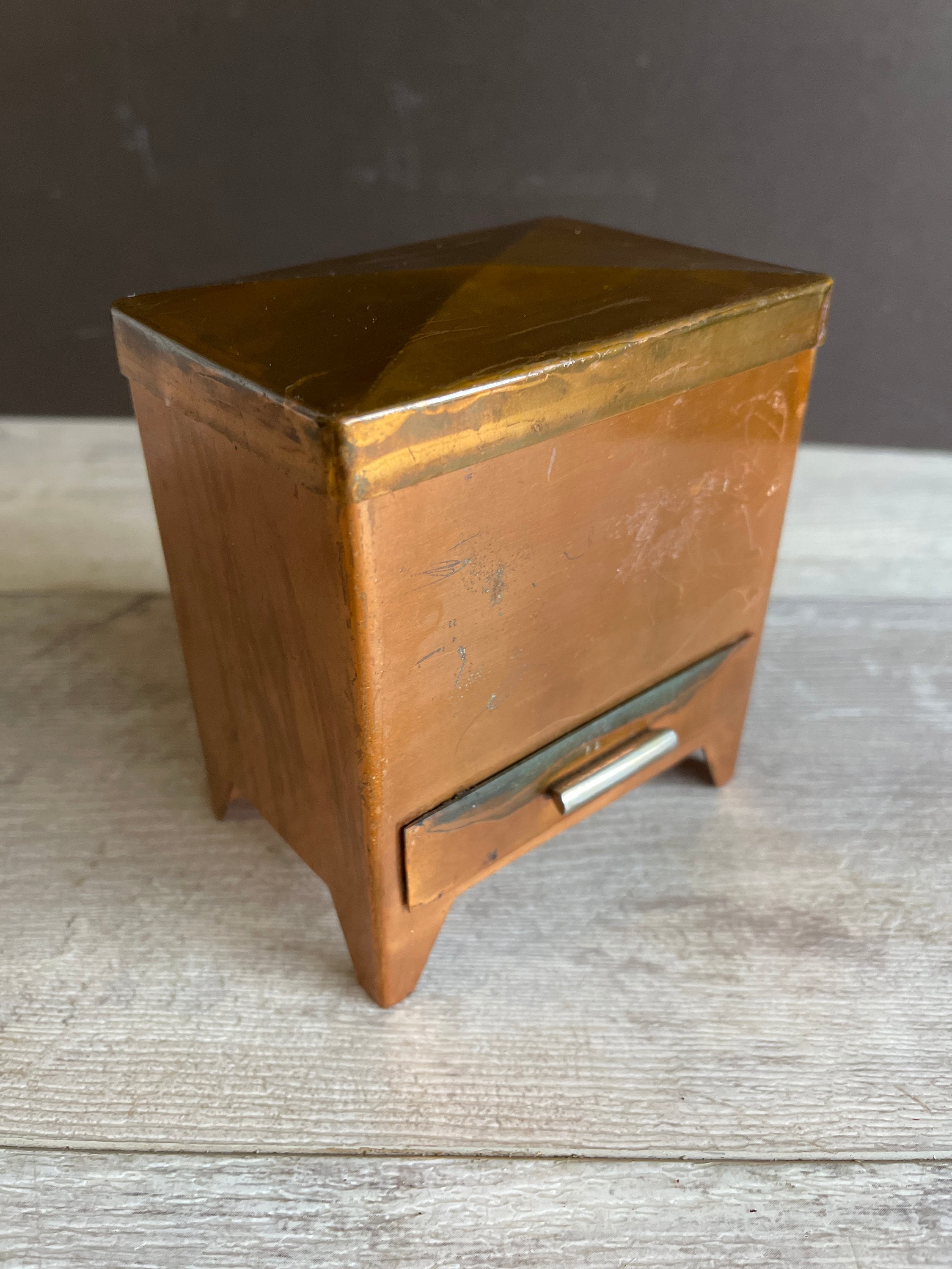 50s' ビンテージ　クロンボ スモーキングドール 箱付き タバコアンティーク 1950-60's WITCO ヴィンテージ ウッドウォールデコset