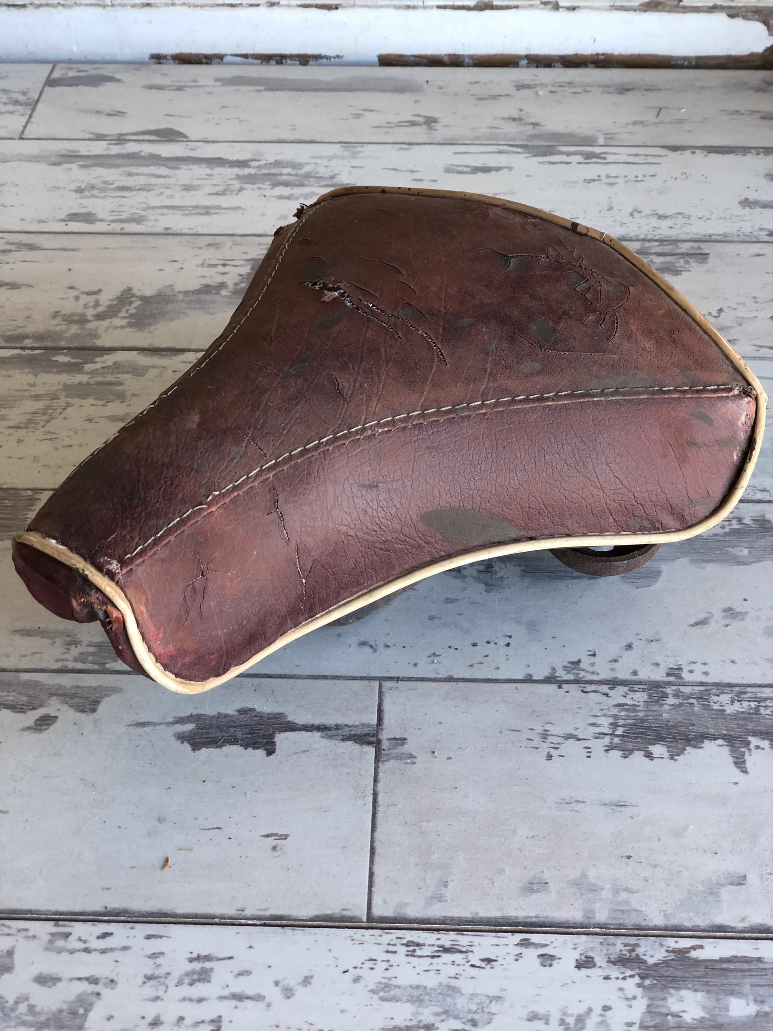 old school bicycle seat