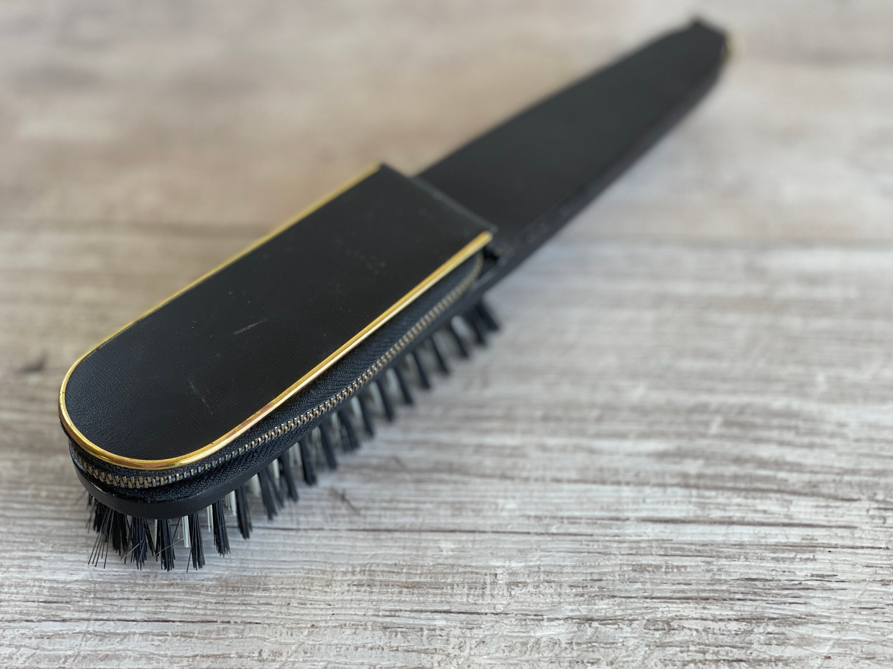 Vintage Mens Vanity Brush Set - Clothing Brush, Nail File  display picture 1