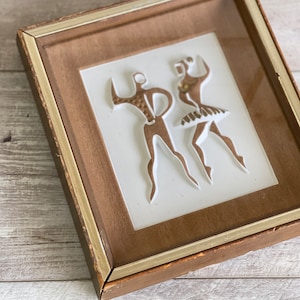 Vintage Silhouette Ballet Dancers 3D - Mid Century Modern