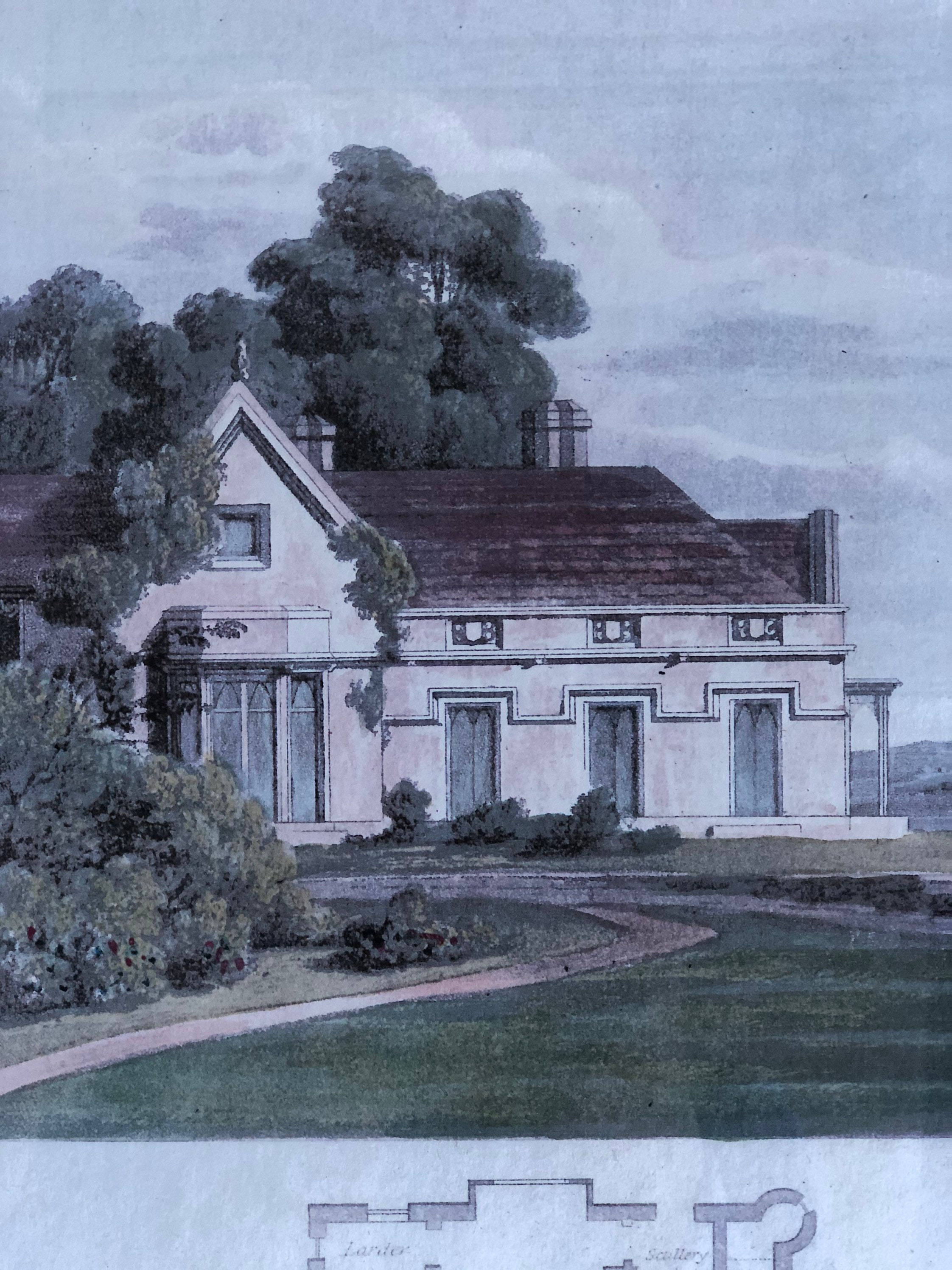 Vintage Framed Print Robert Grace Hollister CA J B Papworth