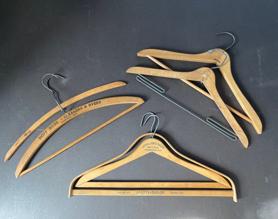 50-70s Vintage Wooden Hanger 20本セット 50-70s Vintage Wooden Hanger 20本セット 50-70s Vintage Wooden
