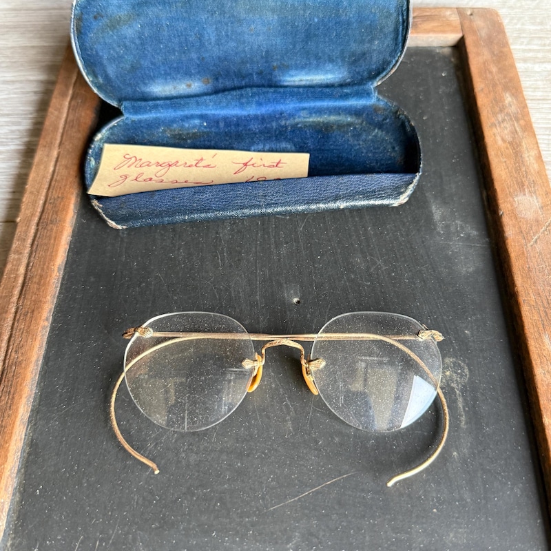 Gold Spectacles Antique - Etsy