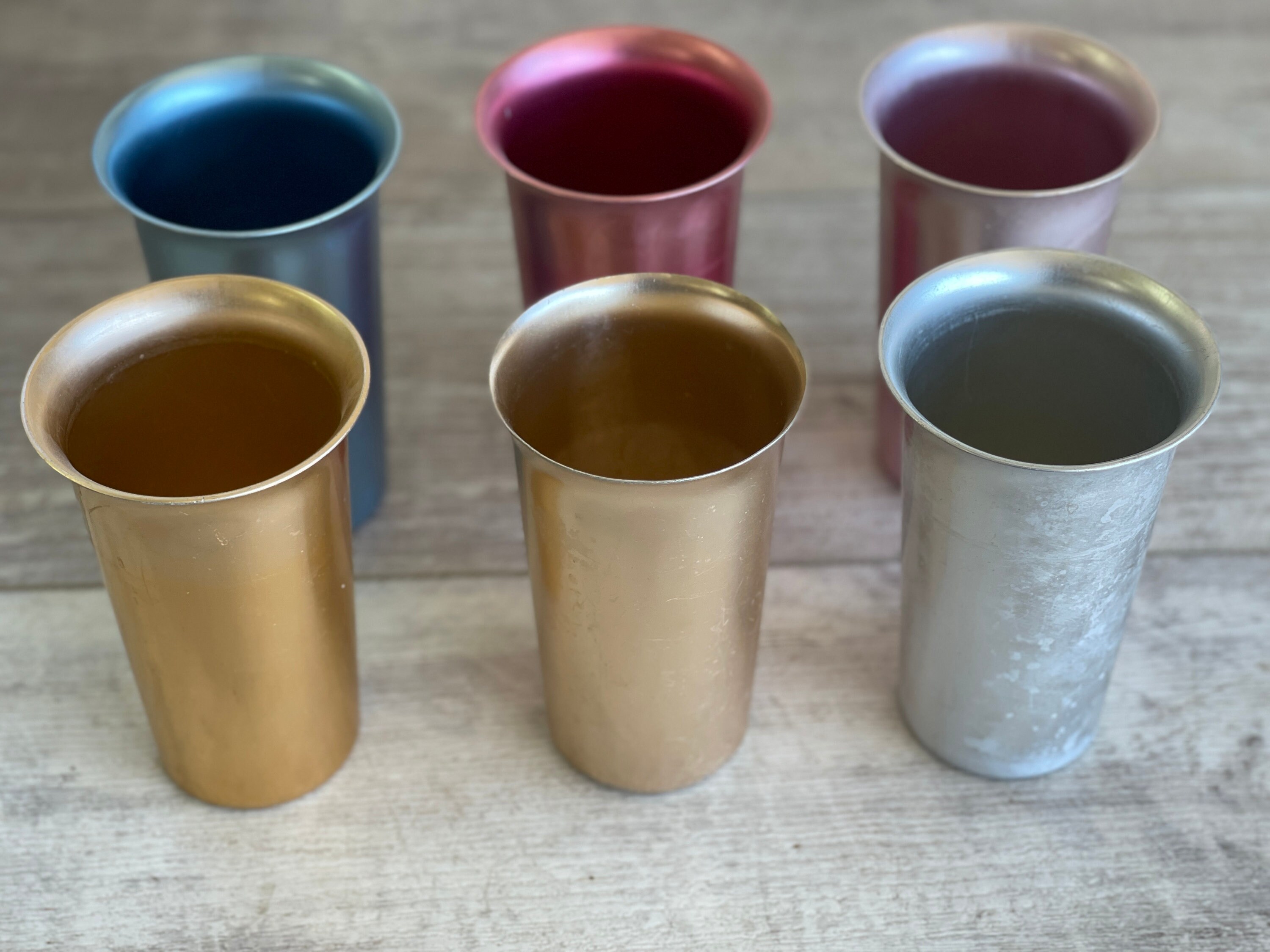 Assorted Vintage Aluminum Tumblers Your Choice (item #220355)