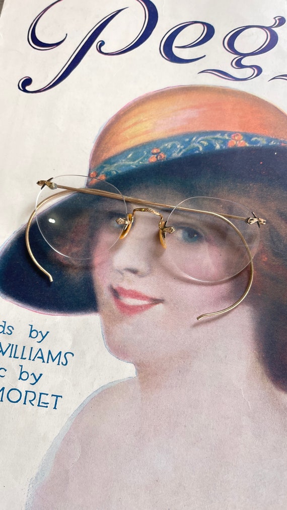 Vintage Eyeglasses Spectacles - Child's Bausch and