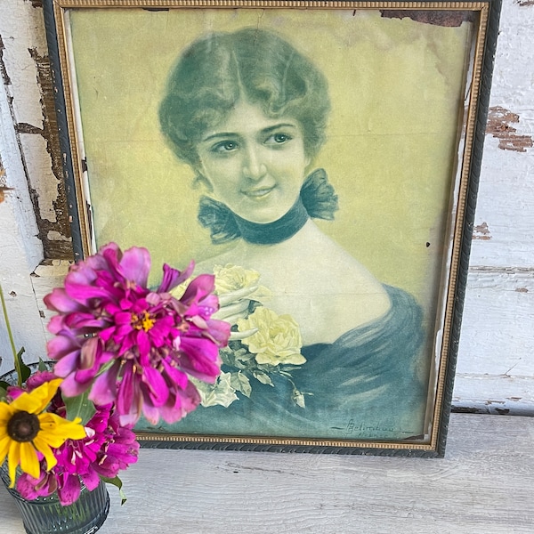 Victorian Frame Etsy
