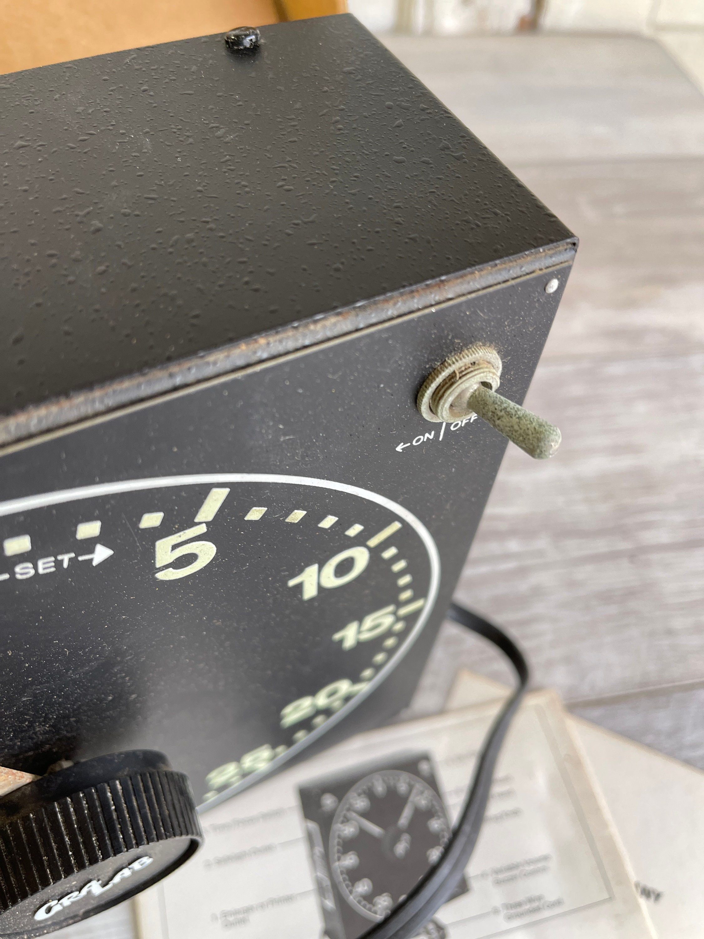 GraLab 暗室タイマー 時計 写真 現像室