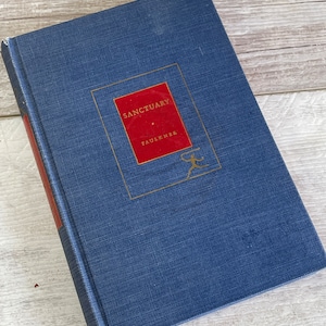 Vintage Sanctuary - William Faulkner- Modern Library 1932 Hardcover Book