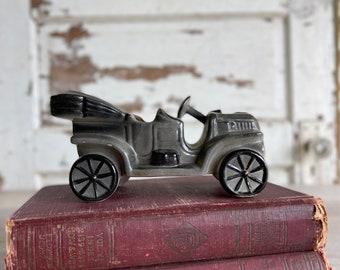 Vintage Car Planter  Mid Century Ceramic Model T Car