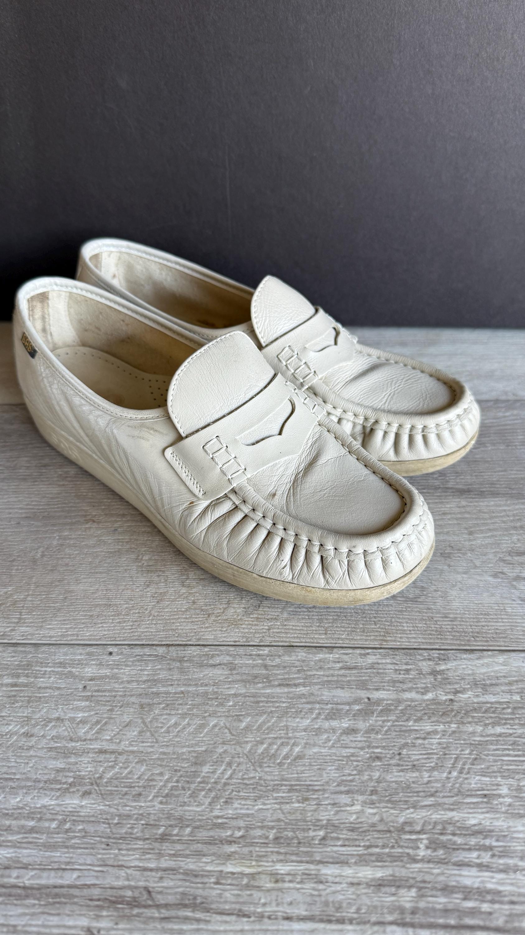靴 80's  STABIL Leather Medical Shoes 80s Nurse Shoes 8 - Etsy