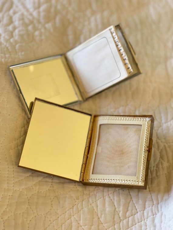 Vintage Compacts Mirror and Address Book - Chrome… - image 6