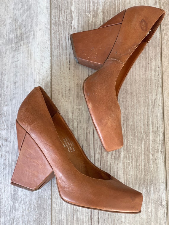 Vintage Jeffrey Campbell Leather Pumps 