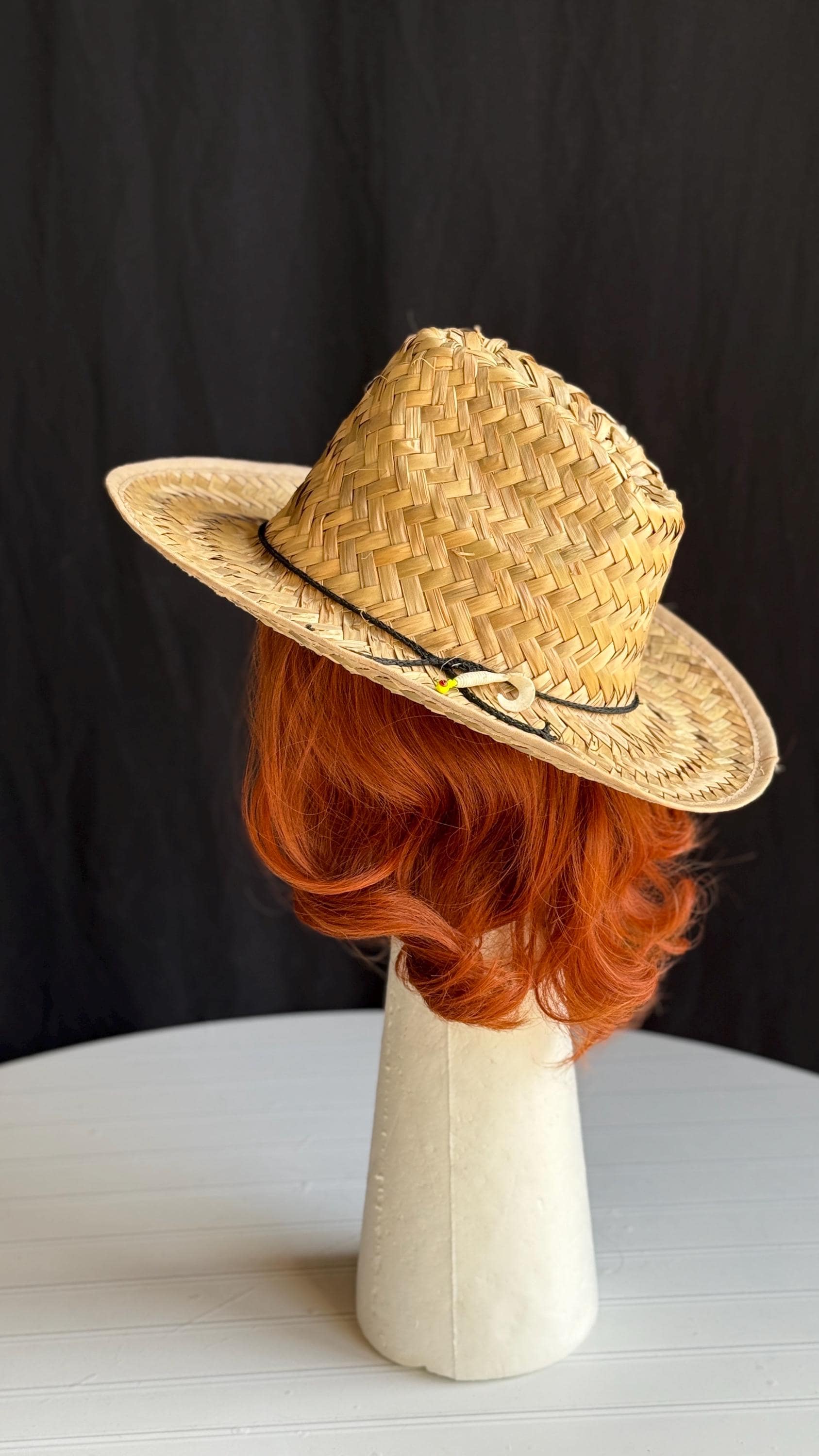 1980s Straw Hats - Etsy display picture 1