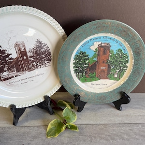 Vintage Little Brown Church in the Vale - Souvenir Plates