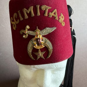 50s Shriners Hat - Etsy