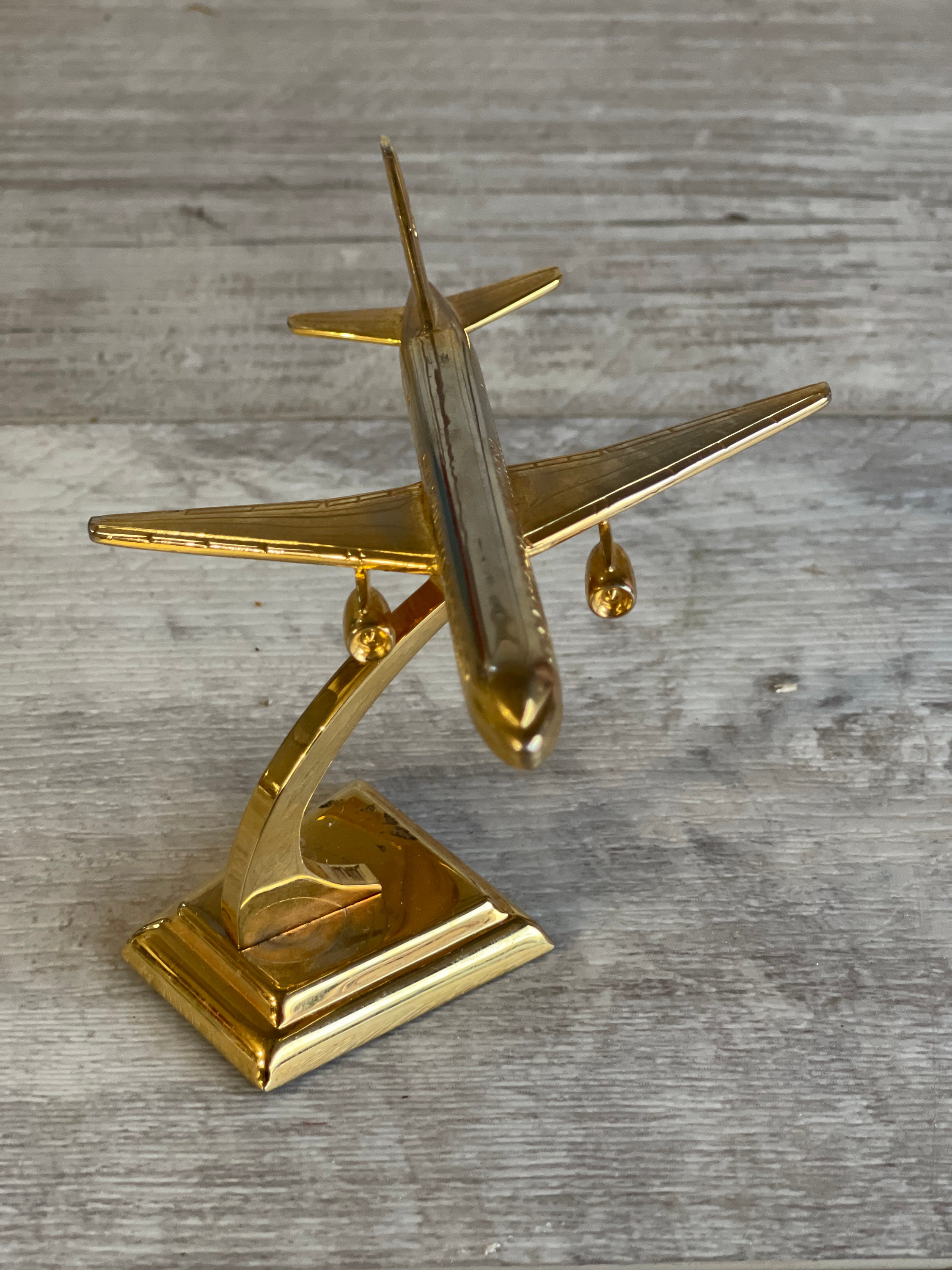 青銅製 文珍 工芸品 航空隊基地記念品