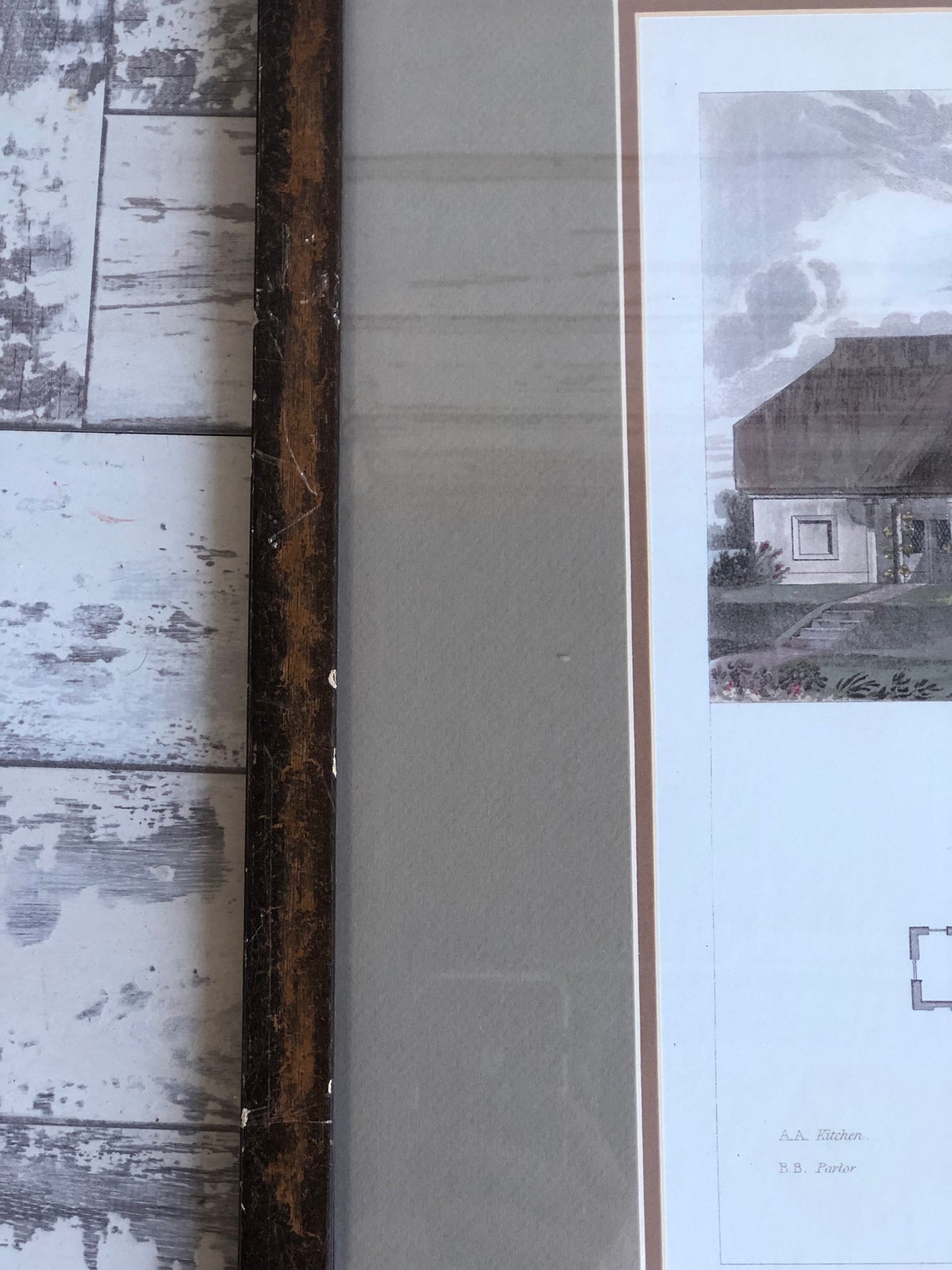 Vintage Framed Print Robert Grace Hollister CA J B Etsy