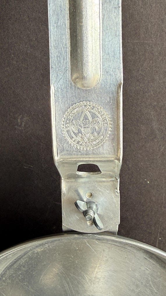 Vintage Official Boy Scout Mess Kit - Aluminum 3 Parts