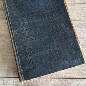 Websters New Collegiate Dictionary 1945 - Illustrated Onion Skin Pages - Great for Crafting