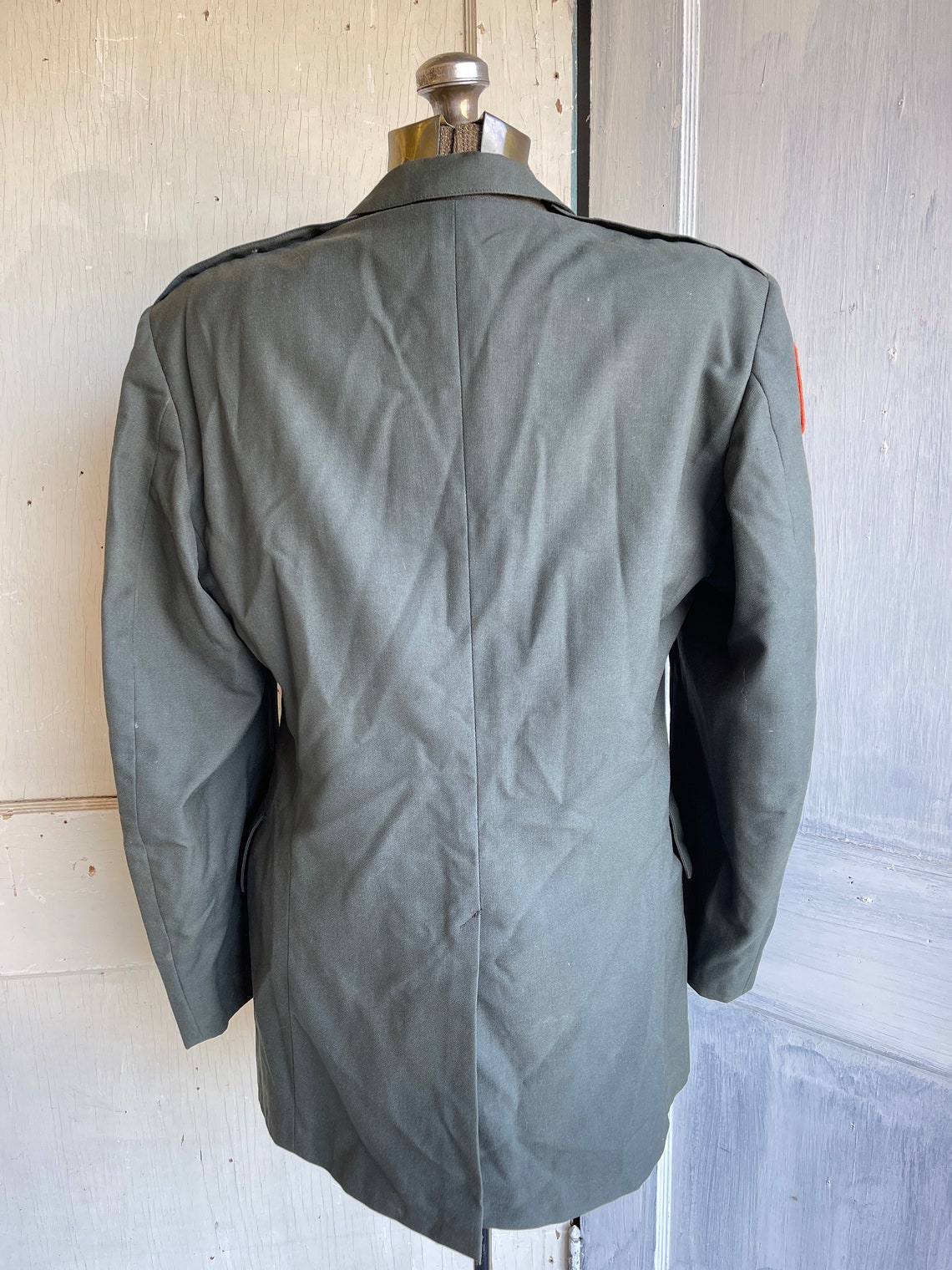 Vintage Army Dress Uniform Jacket 1980s Peacekeeping Patch Etsy