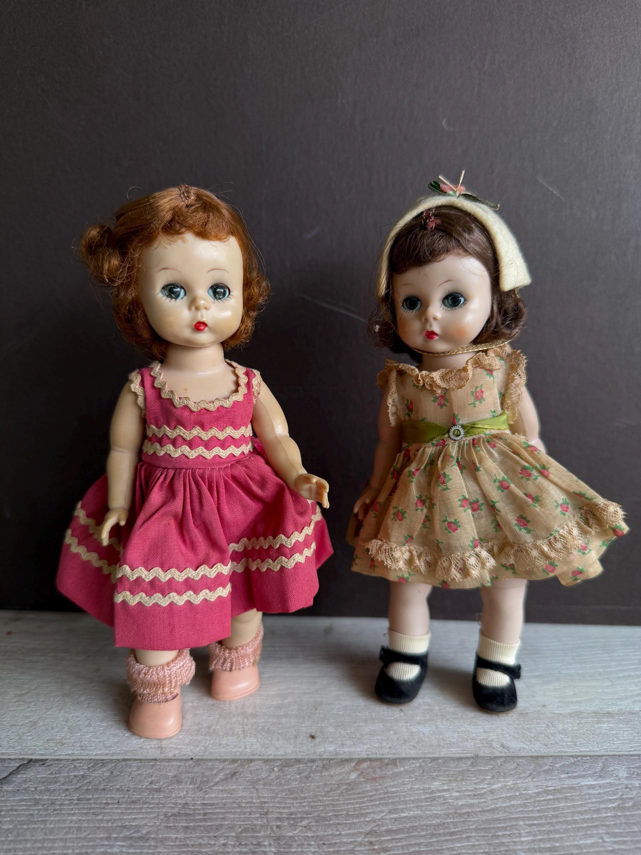 Vintage Madame Alexander-kins Dolls: 1950s Auburn Hair, Original