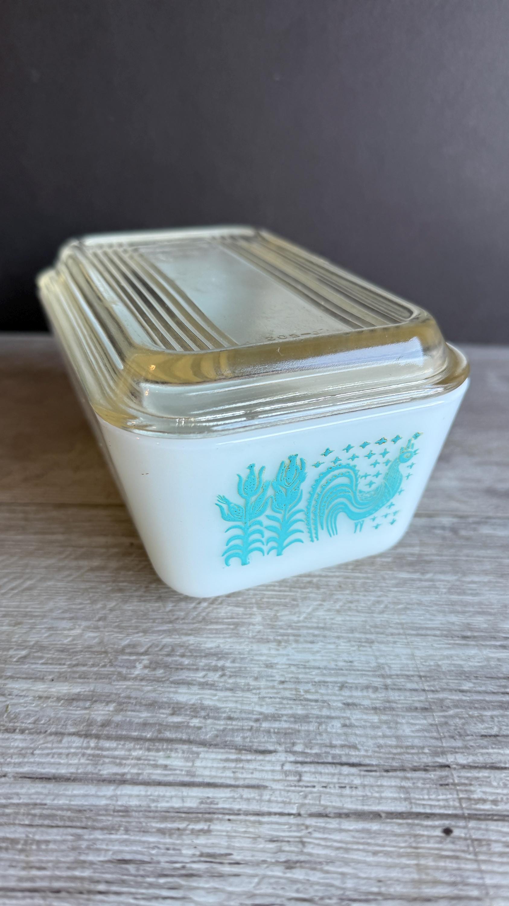 Vintage Pyrex Amish Butterprint Refrigerator Dish With Lid - Etsy